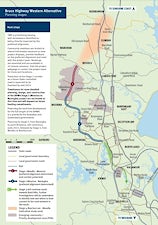 Route revealed for new western highway